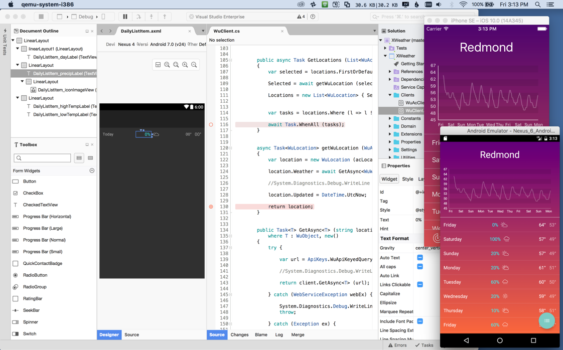 Visual studio for mac android tutorial